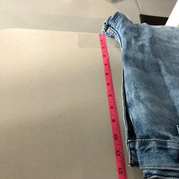 American Eagle Mens Relaxed Straight Jeans‎ Size 36x29 Light Wash - Picture 14 of 16